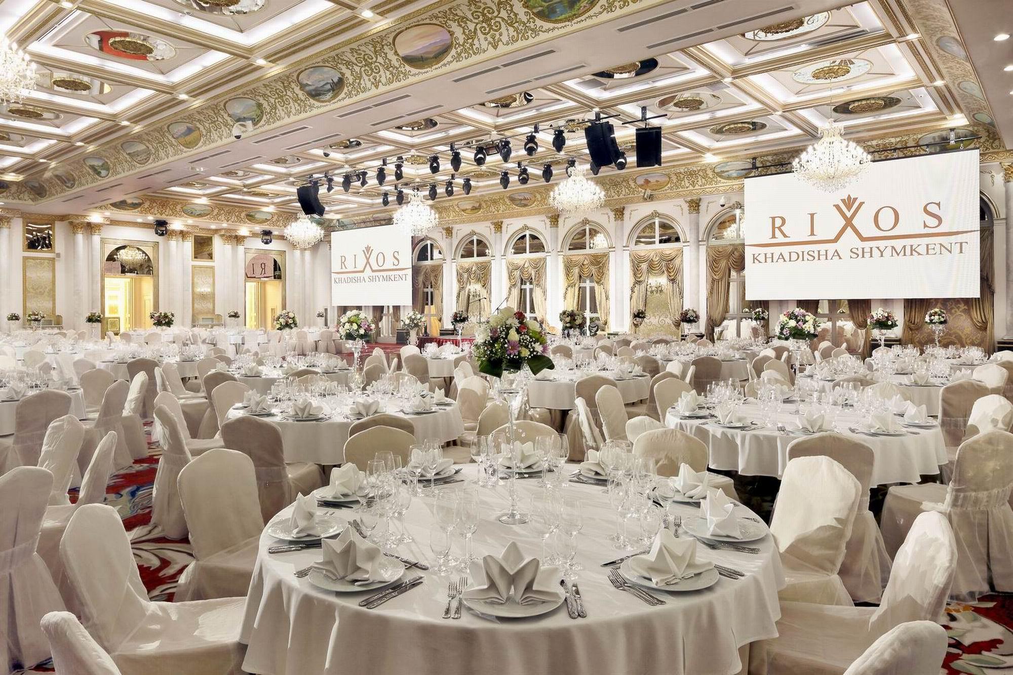 Rixos Khadisha Shymkent Hotel Exterior photo The ballroom of the Rixos Premium Budapest