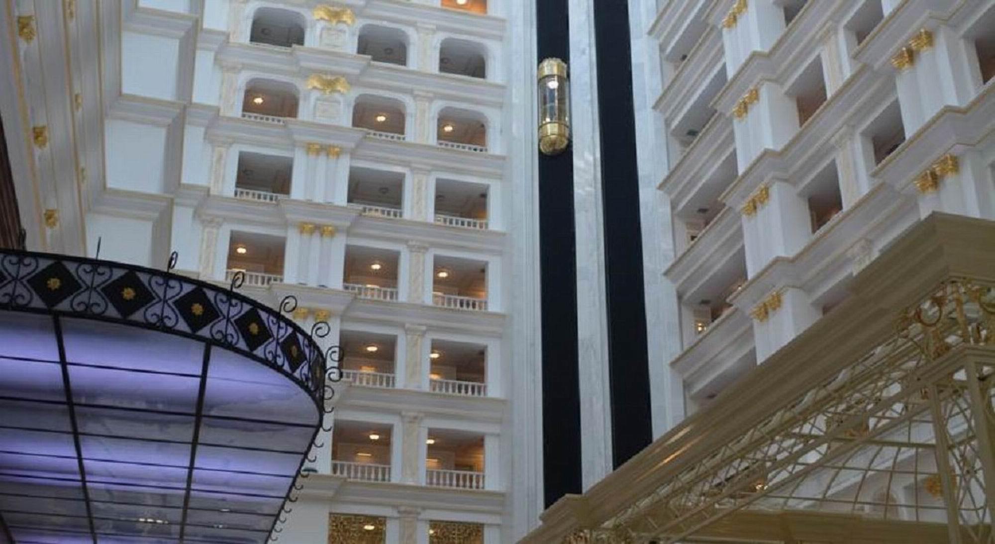 Rixos Khadisha Shymkent Hotel Exterior photo The elevator