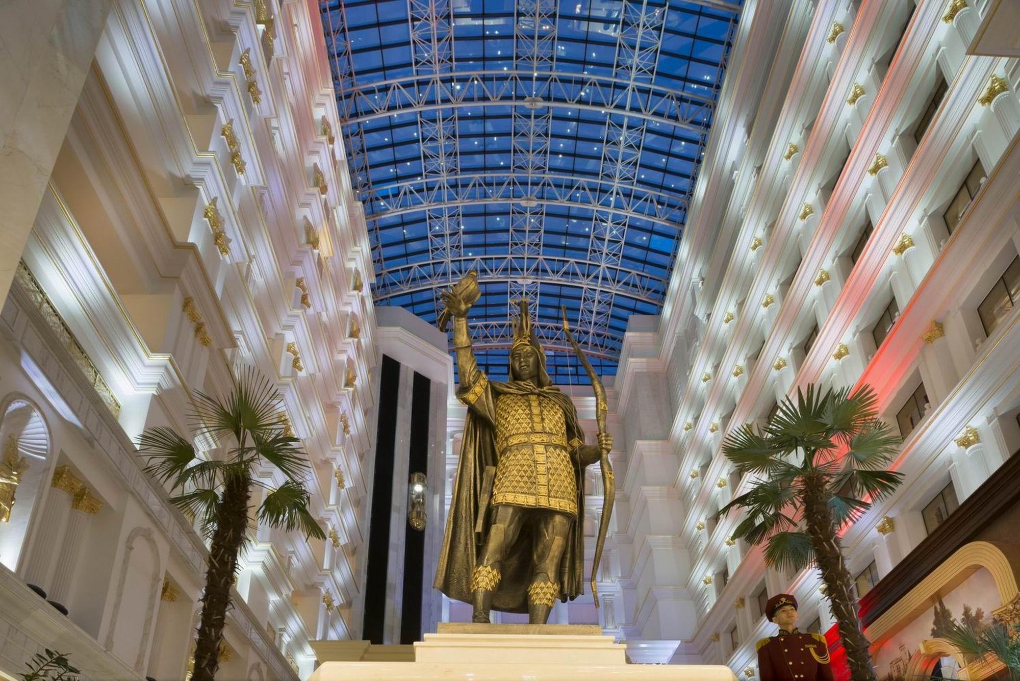 Rixos Khadisha Shymkent Hotel Exterior photo Statue of King Chulalongkorn at the Atrium of the Grand Hyatt Hotel, Bangkok
